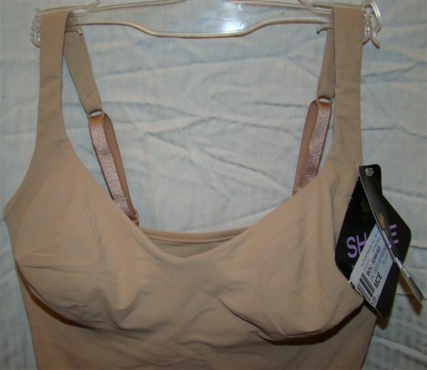 NWT 40B Beige Wacoal 801165 Slenderness Hidden Wire Seamless Body Briefer 92447