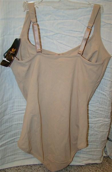 NWT 40B Beige Wacoal 801165 Slenderness Hidden Wire Seamless Body Briefer 92447