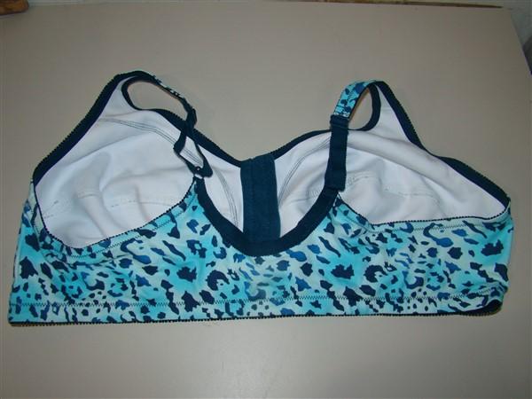 NWOT 44B Comfort Choice Wirefree Seamless Leisure Bra Cheetah #92472