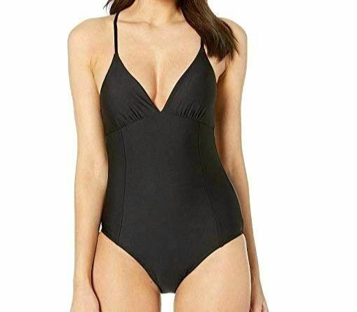 NWT Splendid M Solid Removable Soft Cup One-piece Swimsuit