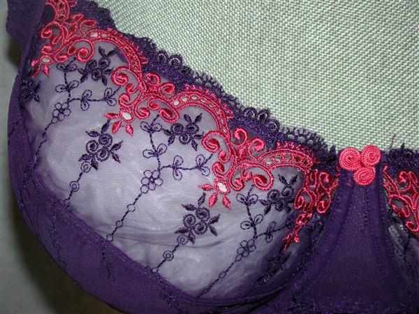 NWPT Curvy Kate 34H Romance Balconette Bra CK1501 Purple Pink #92639