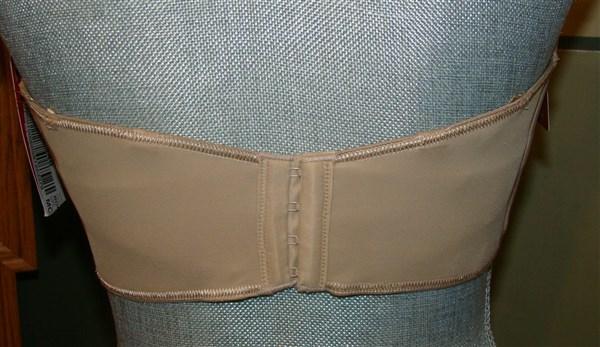NWOT Lilyette 36DD Strapless Convertible Full Figure Bra 929 Beige 92685