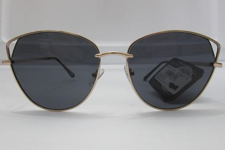 NWT Foster Grant Cat eye Cut-out Tinted Aviator Sunglasses UV400 #92701