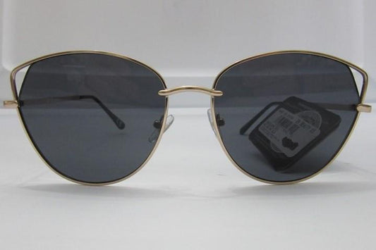 NWT Foster Grant Cat eye Cut-out Tinted Aviator Sunglasses UV400 #92701