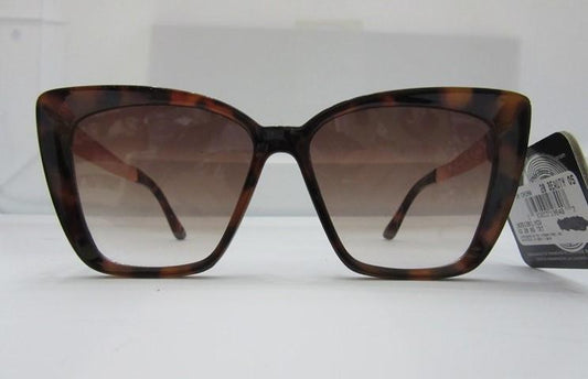 NWT Foster Grant Condemn Tortoiseshell Oversized Polarized Sunglasses #92729