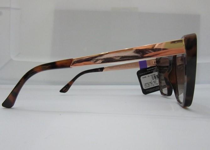 NWT Foster Grant Condemn Tortoiseshell Oversized Polarized Sunglasses #92729
