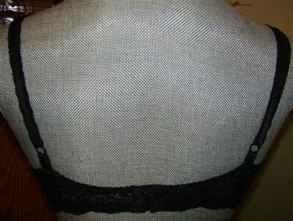 NWT Wacoal 36C Seduction Demi Contour 853155 Bra Black #92785