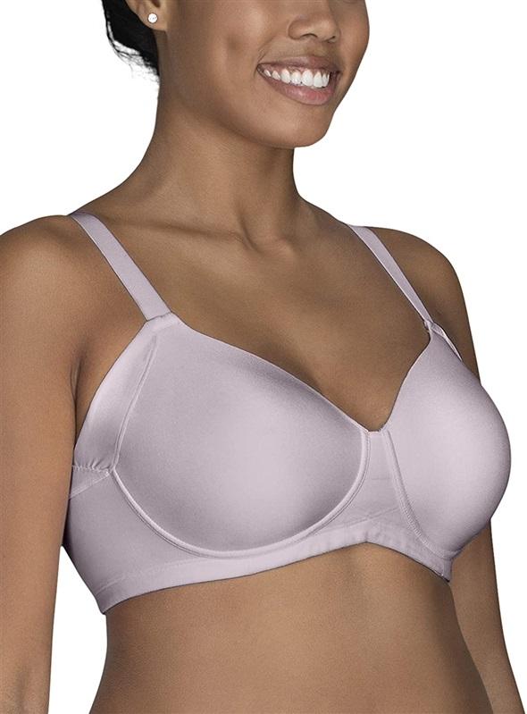 NWT Vanity Fair 38D Beauty Back Full Coverage Wirefree Bra 71267 Purple 92978