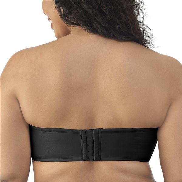 NWOT Vanity Fair 38C Beauty Back Full Figure Strapless Bra 74380 Black 93030