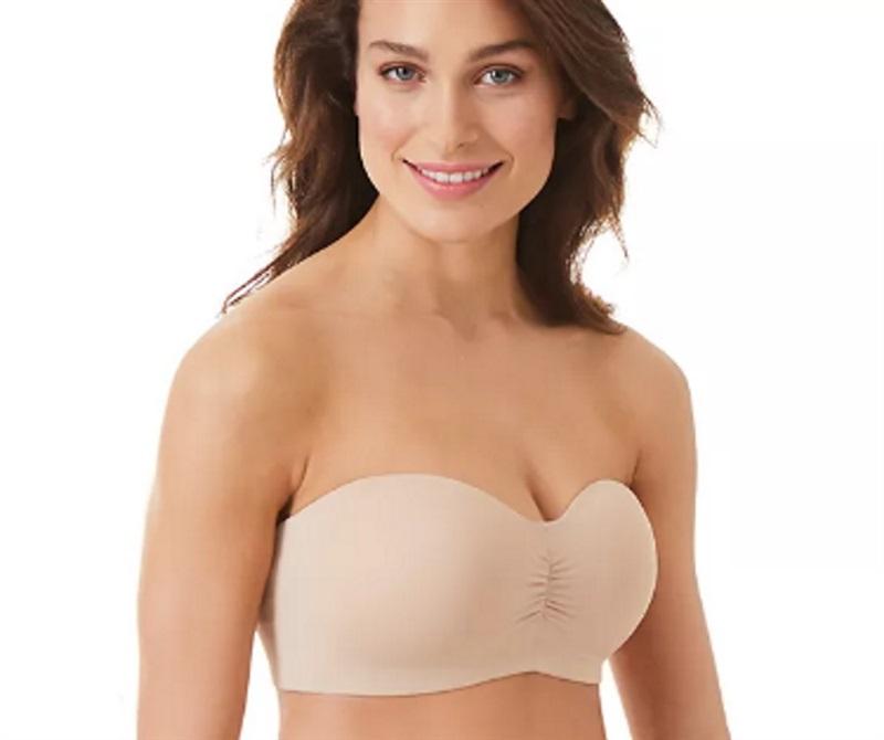 NWT Bali SM Comfort Revolution Convertible Strapless Wireless Bra DF6583 93228