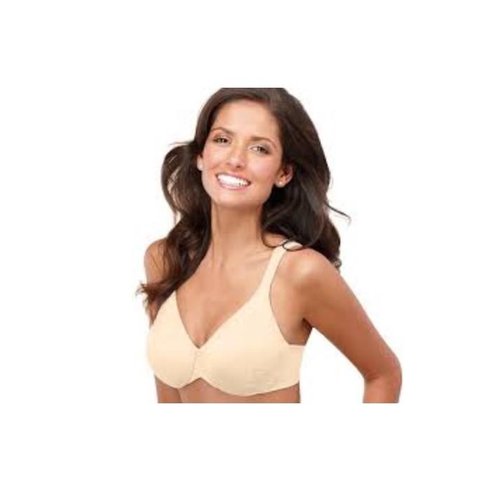 NEW Bali 36D Live It Up Seamless Underwire Bra 3353 Beige #93262