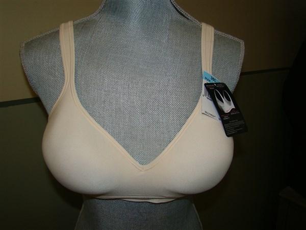 NWT Bali 42DD Comfort Revolution Wirefree Bra 3463 Ivory Swirl #93284