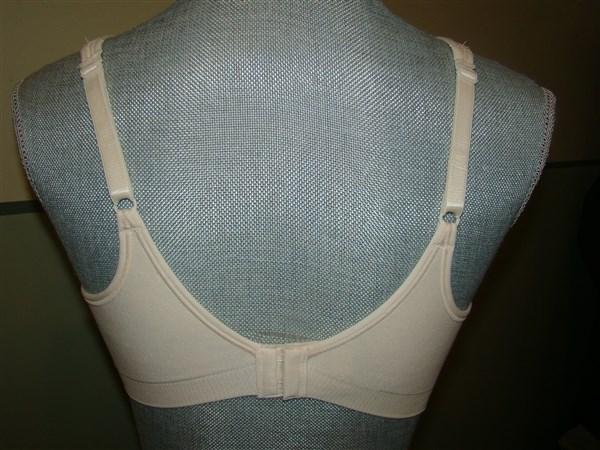 NWT Bali 42DD Comfort Revolution Wirefree Bra 3463 Ivory Swirl #93284