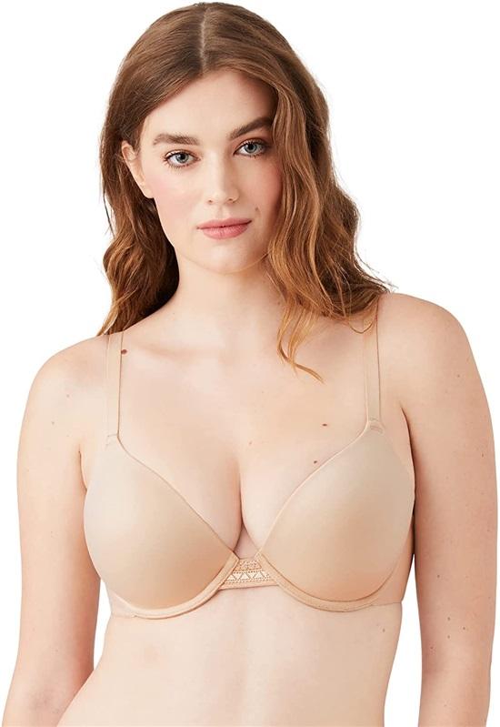 NWOt Wacoal 32DDD Perfect Primer Push Up Bra 858313 Beige 93371
