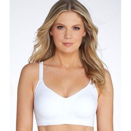 NWT Olga XS Easy Does It Wire Free Bra RM3911A White #93433