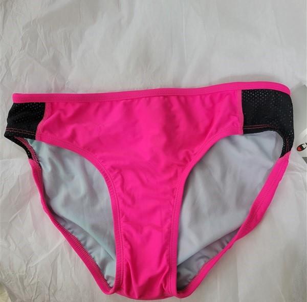 NWT Champion Performance Hot Pink M Full Hipster Bikini Swim Bottoms #93675