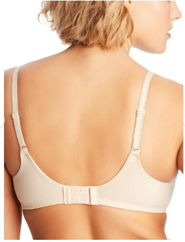 NWOT Maidenform 40C Comfort Devotion Embellished Ex Cvage Bra 9404 Beige #93697