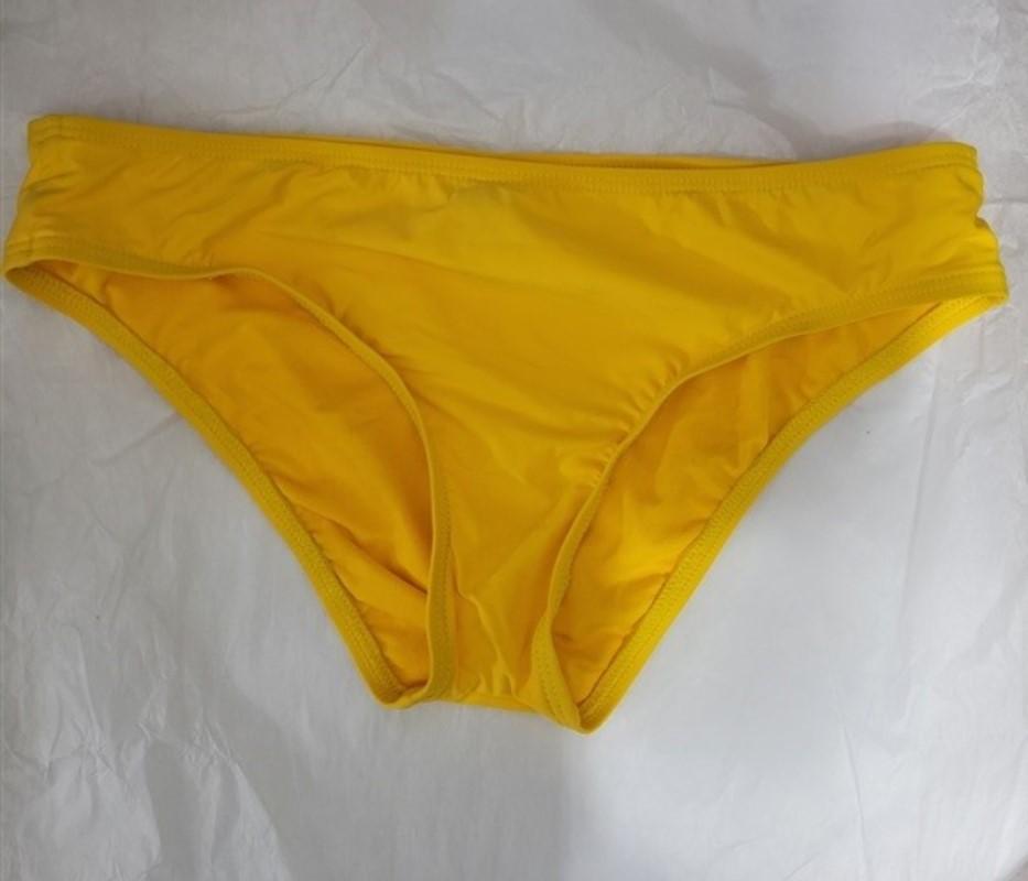NWOTD Antonio Melani M Tankini Top & Bottom Yellow Crochet 93720