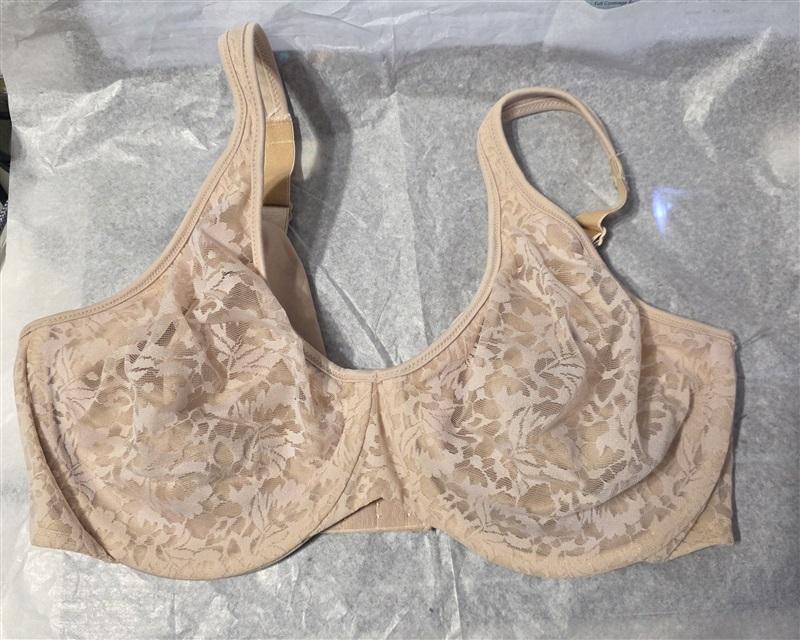 NWPT Bali 36DD Passion Comfort Back Smoothing Underwire Bra 3382 Ivory #93731