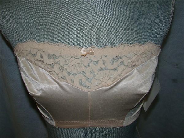 NWOT Glamorise 42 B/C/D Strapless Comfort Bandeau Bra 1800 Beige #93734