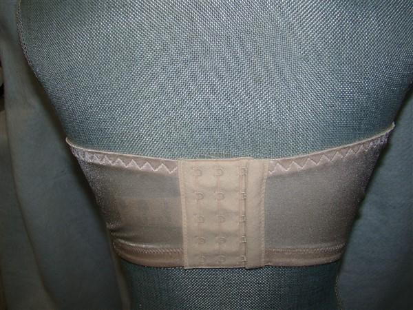 NWOT Glamorise 42 B/C/D Strapless Comfort Bandeau Bra 1800 Beige #93734