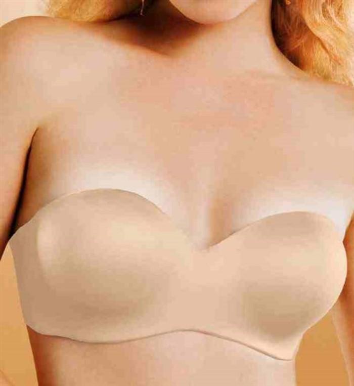 NEW Lilyette 38D Indulgent Comfort Strapless With Lift Bra 822 Beige #93743