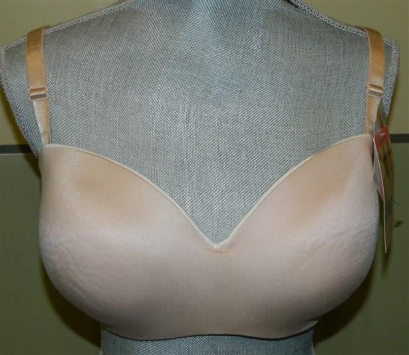 NEW Lilyette 38D Indulgent Comfort Strapless With Lift Bra 822 Beige #93743