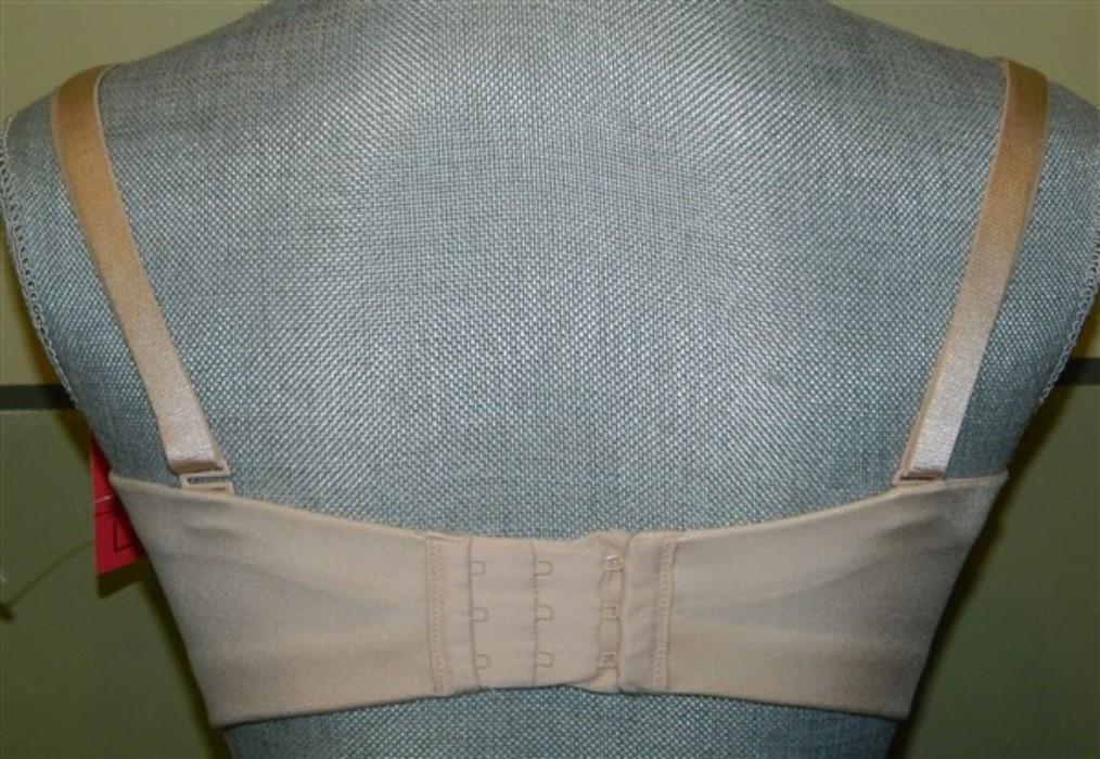 NEW Lilyette 38D Indulgent Comfort Strapless With Lift Bra 822 Beige #93743