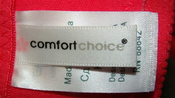 NWOT Comfort Choice 44B Pink Wirefree Back Hook Seamless Leisure Bra #93784