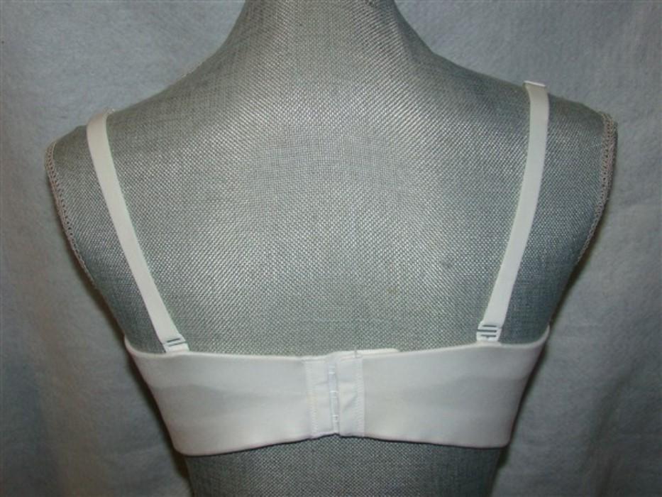NEW Maidenform 38D Comfort Devotion Strapless Bra 9405 White #93797
