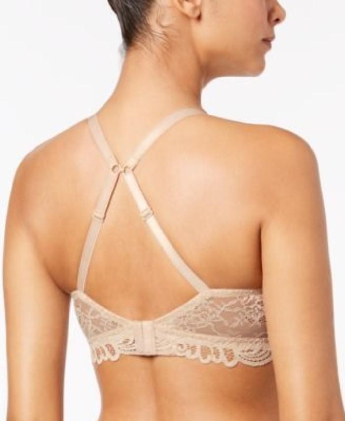 NWOt Bali 2XL Lace Desire All Over Lace Convertible Wirefree Bra DF6591 #93816
