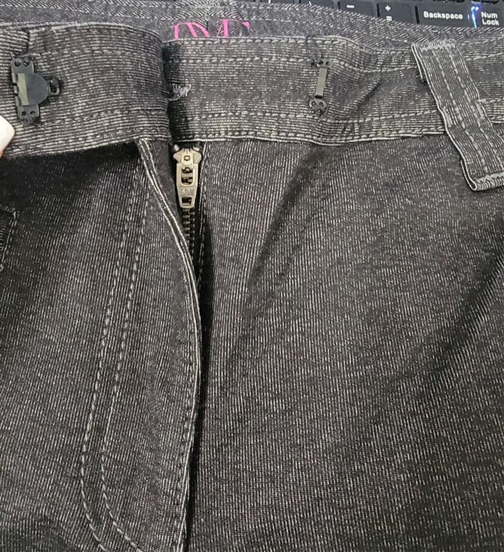 NWOTD Diane Von Furstenberg sz 6 Flat Front Stretch Skinny Jeans Pants 93973