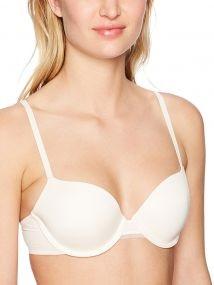 NWT DKNY 32D Litewear Spacer T-Shirt Bra DK4001 Peach 94008