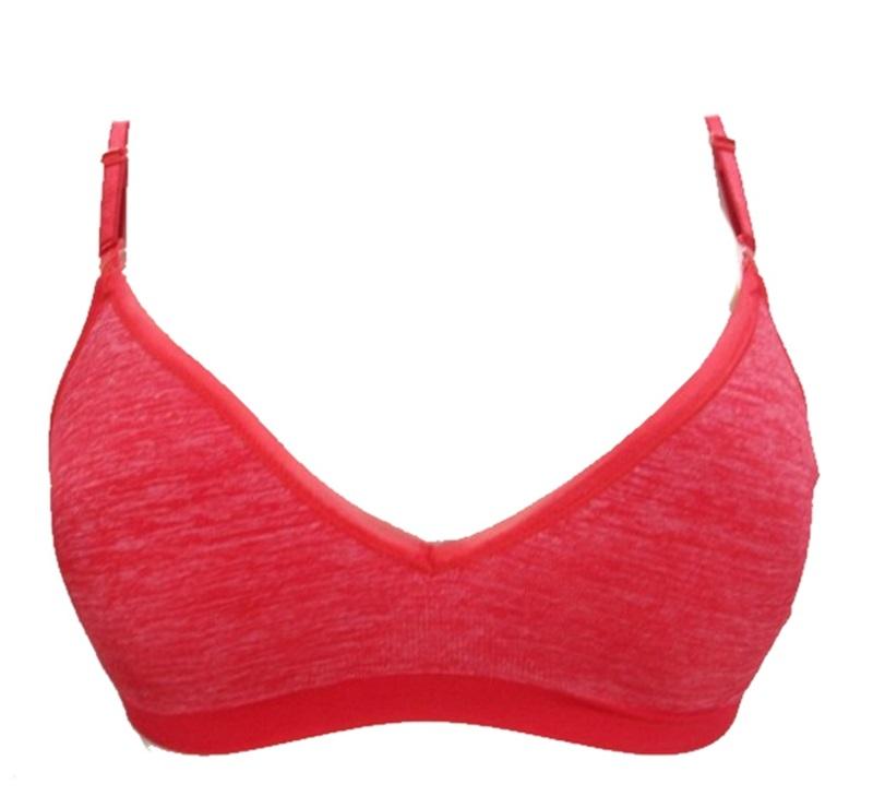 NWT Hanes S Ultimate Comfy Support ComfortFlex Wirefree Bra HP11 Red 94013