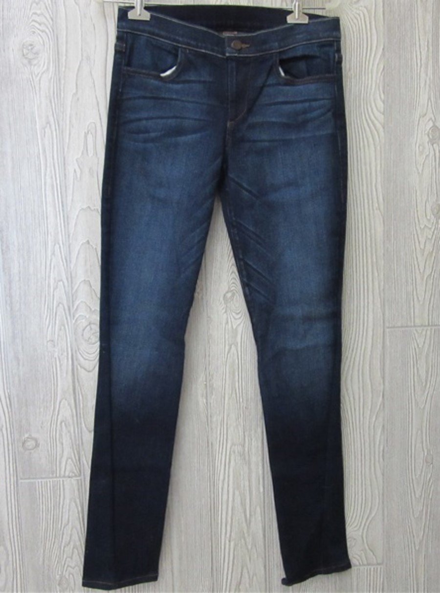 NWOT True Religion Sz 27 No Back Pocket SAMPLE Straight Leg Jeans 94016
