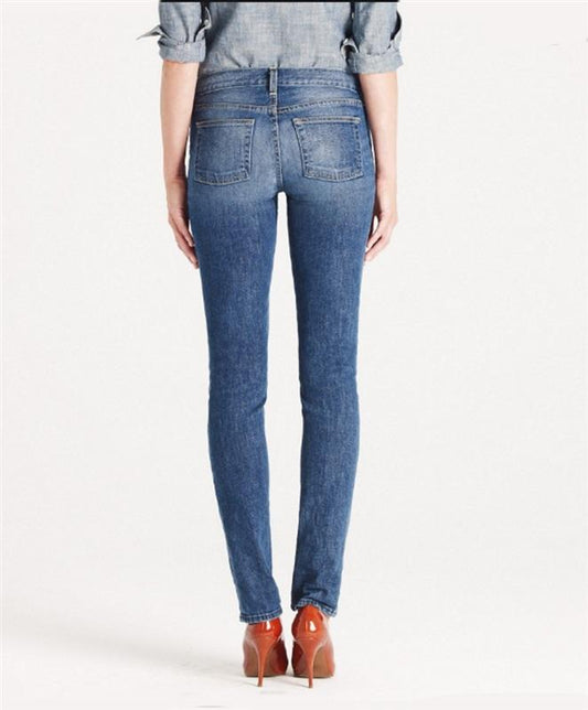 NWOT J. Crew 31 Downtown Skinny Blue Jeans DM0163 MED Blue 94109