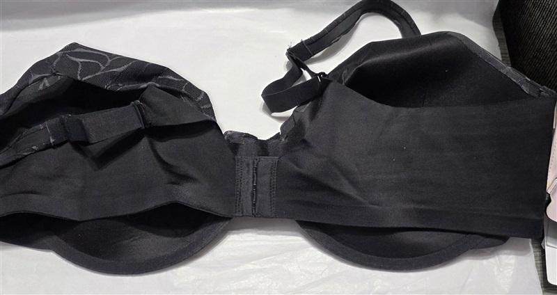 NWt Bali 42DDD Beauty Lift Support Tailored Underwire Bra 0085 Black #94267