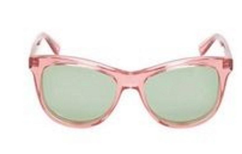 NWT + Box WILDFOX Catfarer Sheer Pink Frame SUNGLASSES Classic Fox 94284