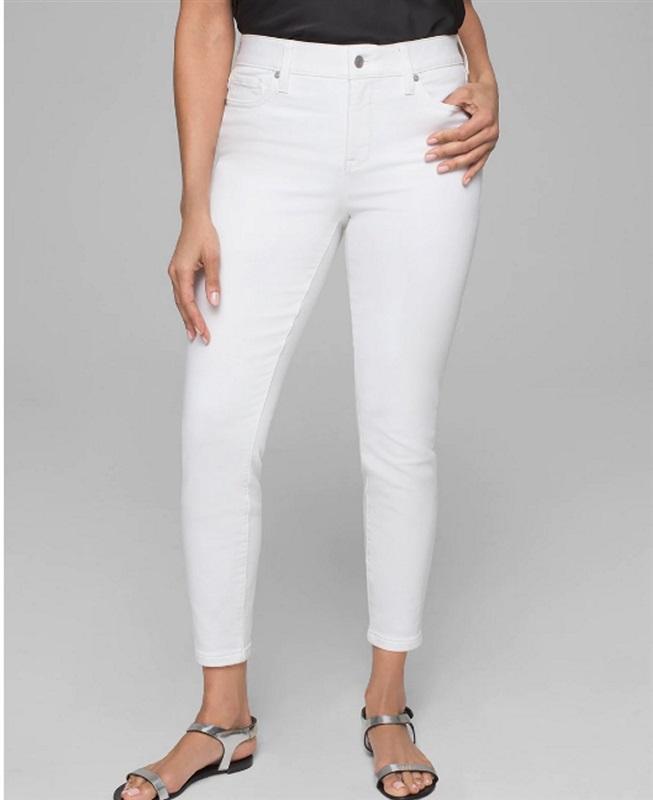NWT Soma M Slimming 5 Pocket Denim Jeans White 94309