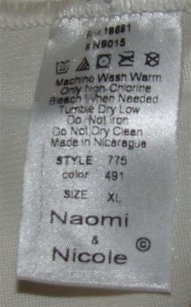 NWOT Naomi & Nicole Firm M High Waist Brief Shapewear 775 Beige 94382