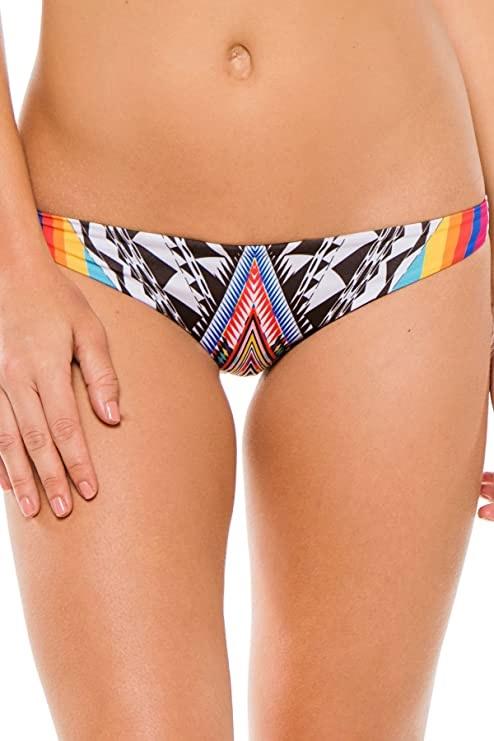 NWT Pilyq Inca Basic Cheeky MD Bikini Swim Bottoms #94391