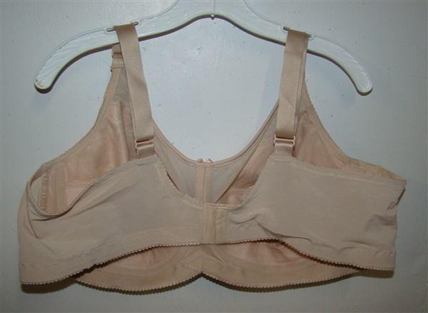 NEW Elila 54B Embroidered Microfiber Soft-cup Bra 1301 Beige 94455