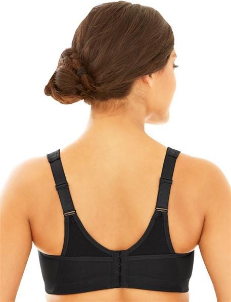 NWOT 42G Glamorise Magic Lift Active Support Bra 1005 Black #94477