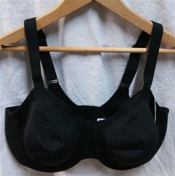 NWT Wacoal 42D Classic Reinvention Full Fig Underwire Bra 855263 Black #94518