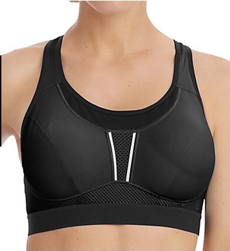 NWT Champion 38B ULTRA LIGHT MAX SPORT BRA 1346 Black 94519
