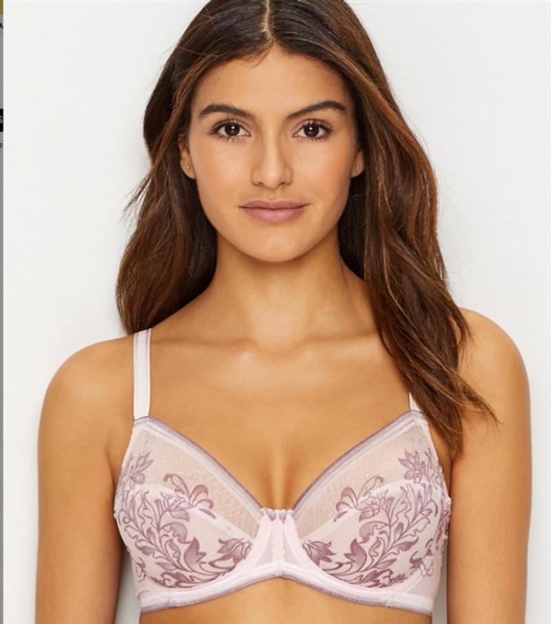 NWT Wacoal 32D Net Effect Underwire Bra 851340 Pink 94619