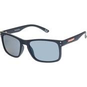 NWT Panama Jack Wrap Polarized Black Sport Sunglasses #94670