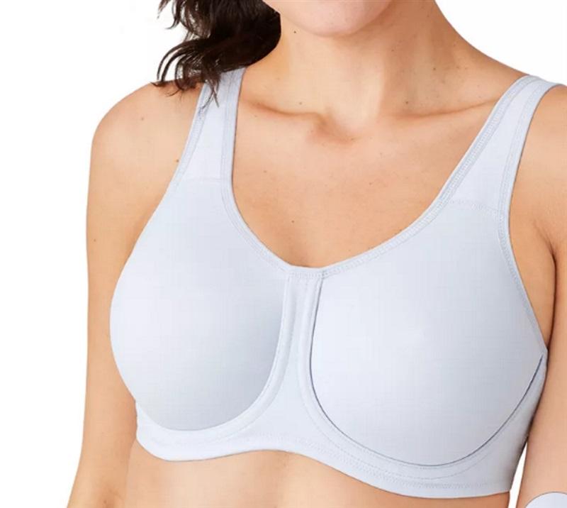 NWT Wacoal 34DDD Blue Sport Underwire Bra 855170 Free Shipping #94804