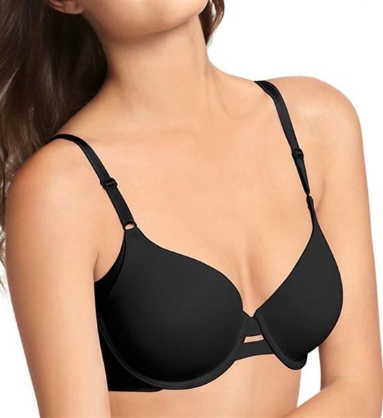 NWOTD Warners 36C No Side Effects Underarm-Smooth Underwire Bra 1356 Blk 94964
