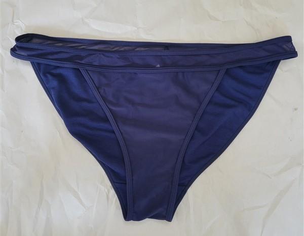 NWOT Ted Baker Navy Sheer Band L Hipster Bikini Swim Bottoms #95094
